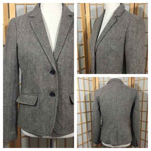 GAP Jackets & Blazers - Gap Tweed Wool Blend Blazer SZ 10